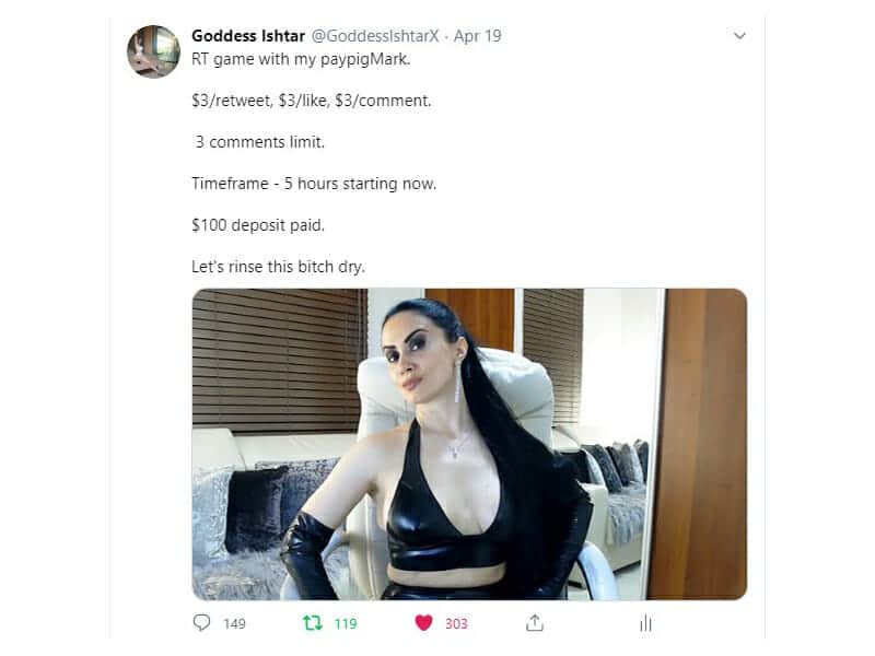 Financial Domination - FinDom Live Cam - Goddess Ishtar XXX