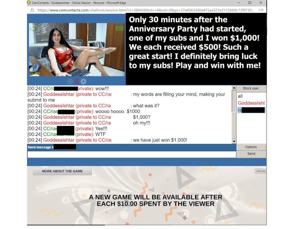 Financial Domination - Prizes - Goddess Ishtar XXX