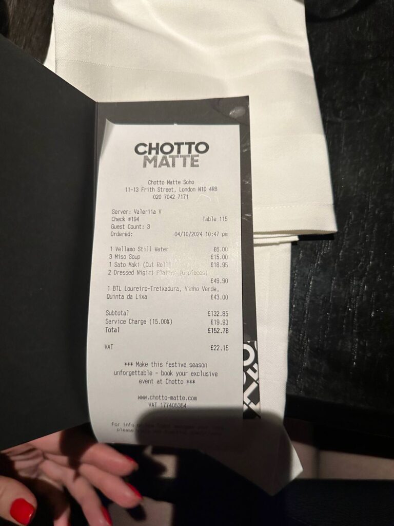 Findom Goddess enjoying lavish expensive dinner while pushing her cash slave deeper into total financial ruin at a luxury London restaurant
