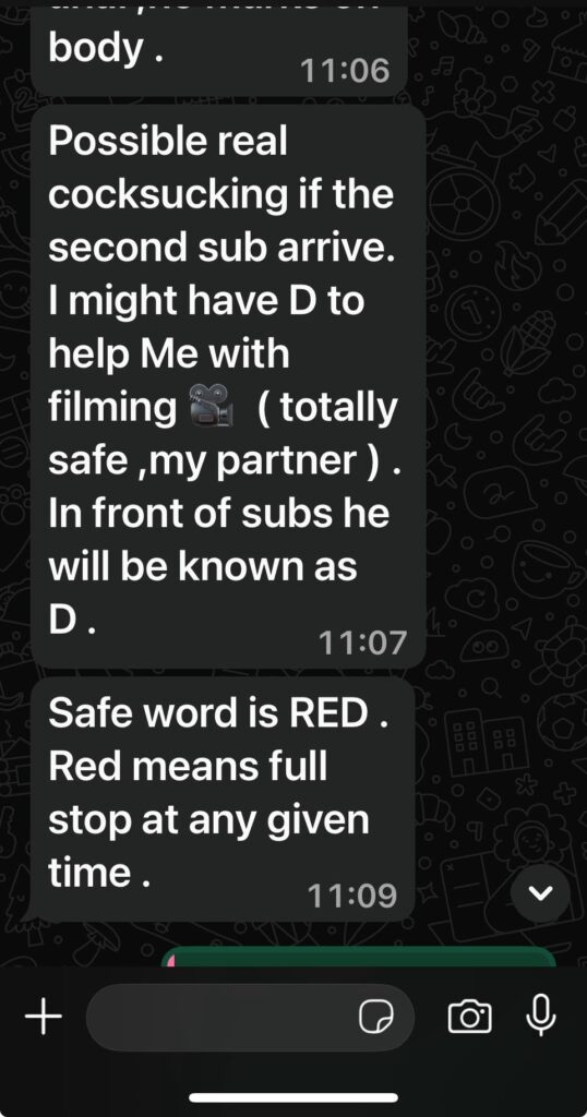 Blackmail Fantasy
