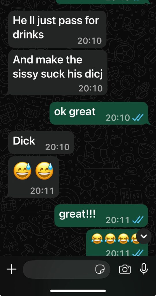 forced bi blackmail